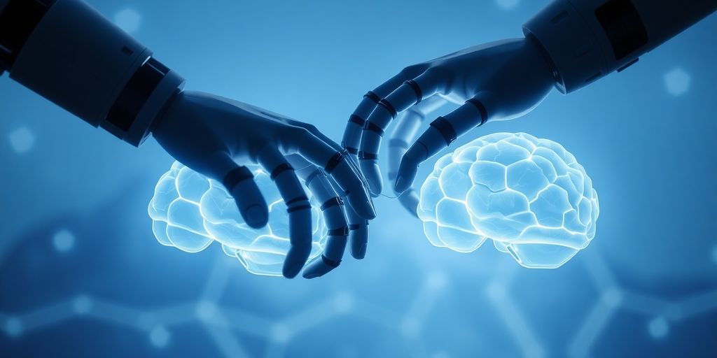 El futuro de los Bots de inteligencia: Tendencias y predicciones para 2025 4 Brazos robóticos, cerebros holográficos, futuro digital