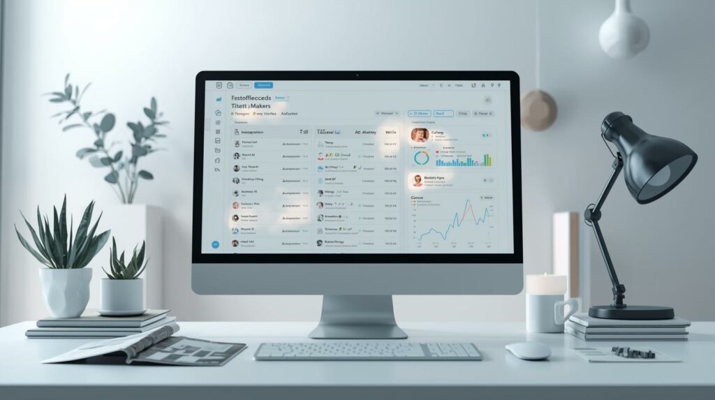 Mejora en la gestión de tickets con IA 22 Herramientas de IA organizando un flujo de trabajo.